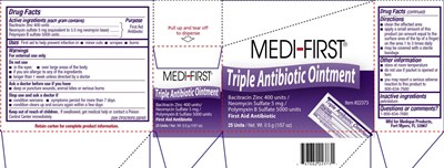 Medi-first Triple A (Medi First Triple A Water Jel Label 5 3 21)
